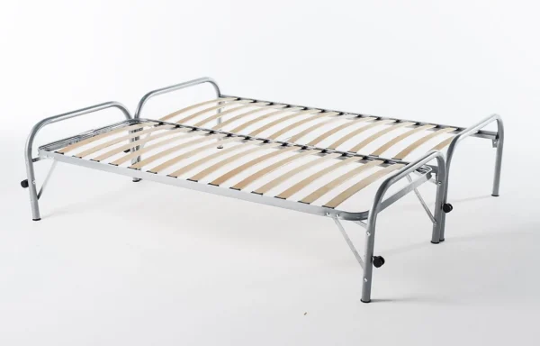 Addison Double Bed Chrome - Image 2
