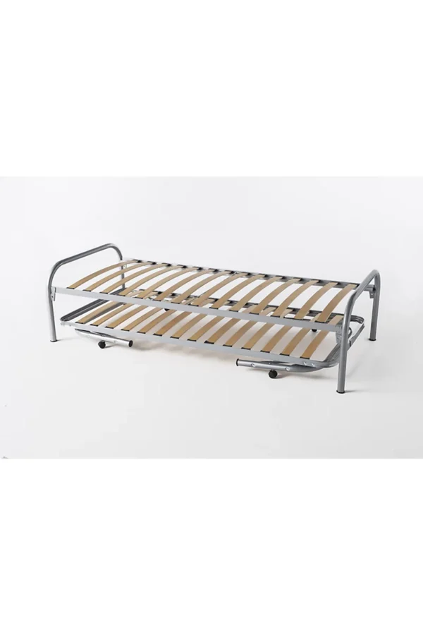 Addison Double Bed Chrome - Image 3