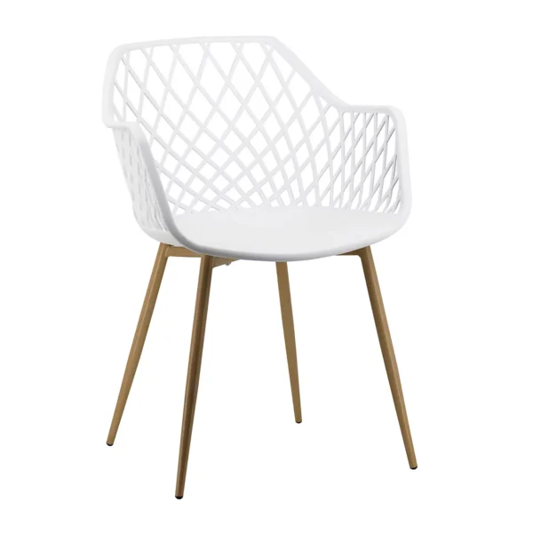 Arabella Dining Chair White - Image 2