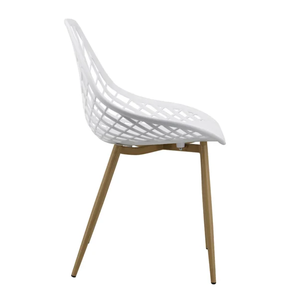 Aurora Dining Chair White - Image 2
