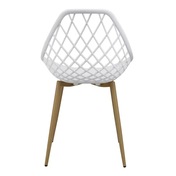 Aurora Dining Chair White - Image 3