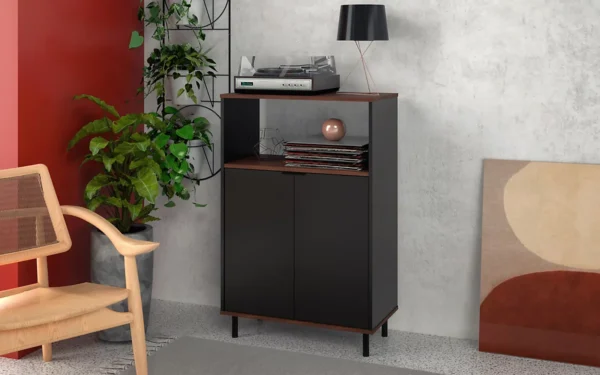 Brooklyn black sideboard 67 - Image 3
