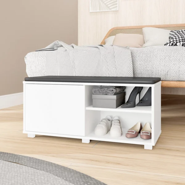 Devon  stg bench white - Image 3