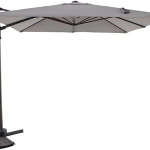marseille parasol 2.5 x 2.5 lgt grey