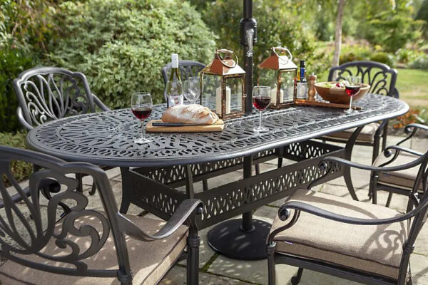 Amalfi 6 seater dining set -B - Image 3