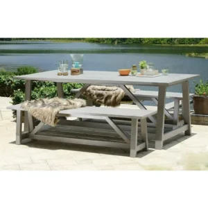 Malibu Picnic Table and 2 Benches