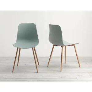Talisa Dining Chair Set (2 chairs) Green/Teal