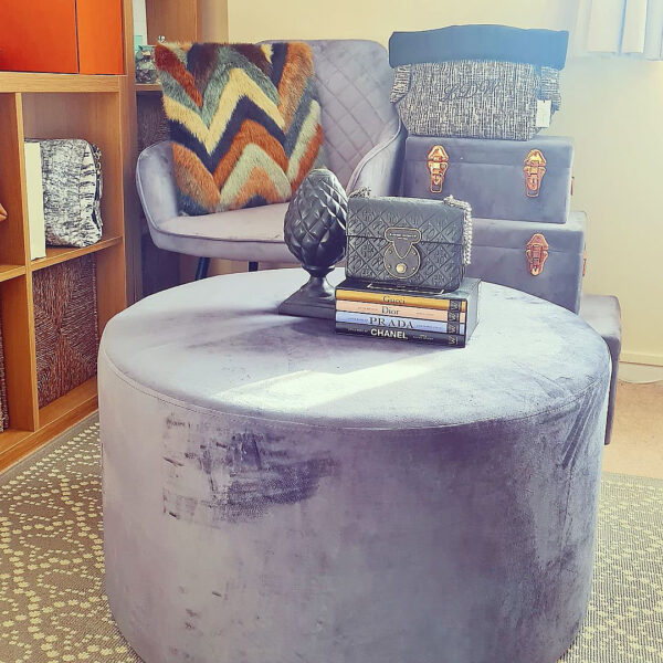Freya  Puff Footstool  75 - Image 2
