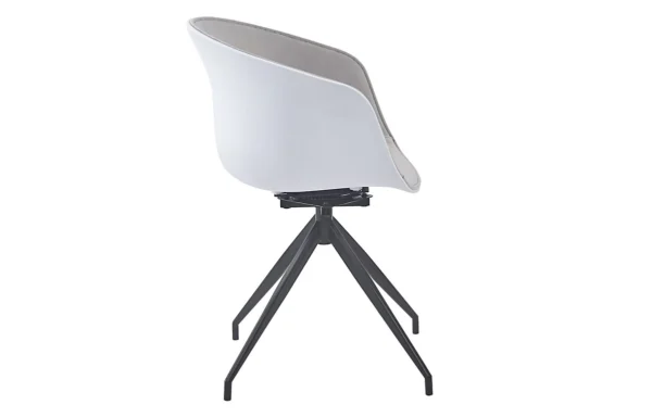 Harper Swivel Chair Grey V - Image 2