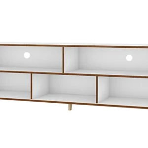 oslo white tv unit 180cm