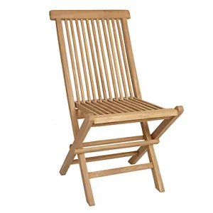 Quinn Teak Folding Garden Chair
